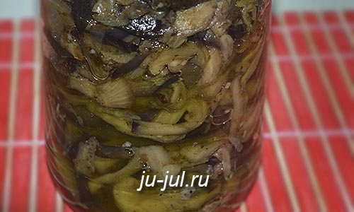 Закуска из баклажанов по-армянски на зиму, рецепт