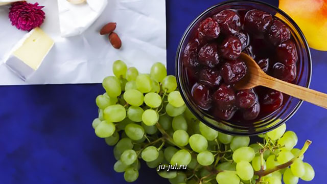 Варенье из винограда, виноградное варенье