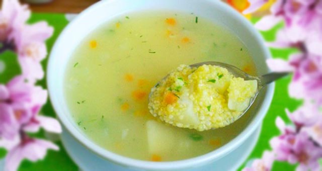 Суп из топинамбура с кукурузной крупой. Готовим вкусно в пост