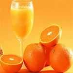 апельсин и сок